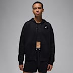 ナイキ ジョーダン Jordan 【 Brooklyn Fleece Full-Zip 24 Women's 】 レディース Jordan Brooklyn Fleece Women's Cropped Full-Zip Hoodie. Nike.com